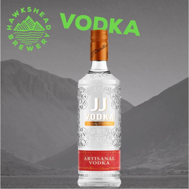 JJ Whitley Artisanal Vodka 70cl