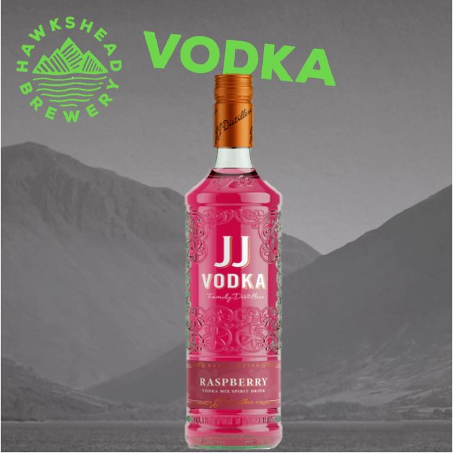 JJ Raspberry Vodka Mix Spirit Drink 70cl