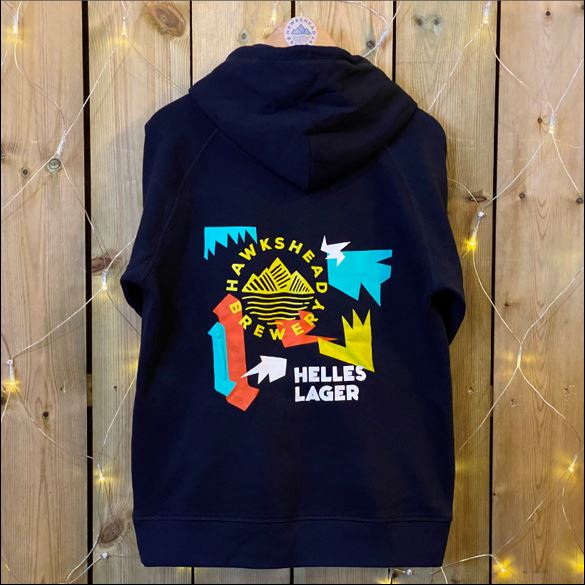 Hawkshead Brewery - Navy Pullover Helles Hoodie