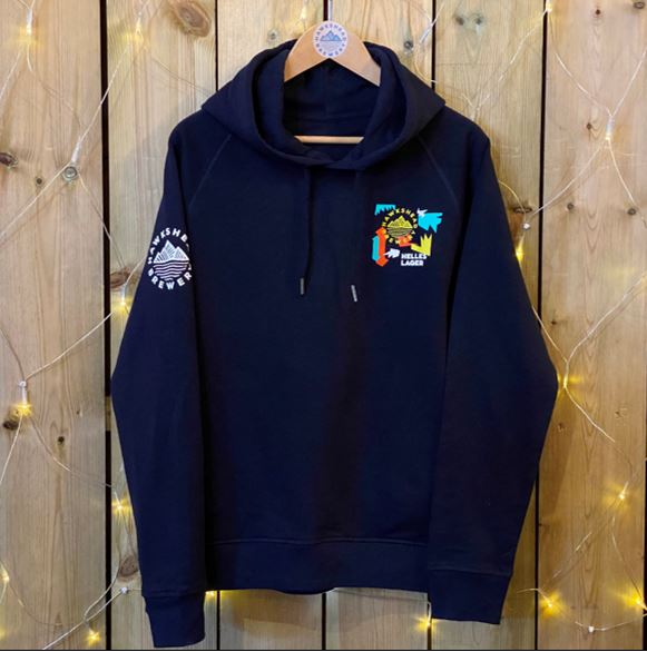 Hawkshead Brewery - Navy Pullover Helles Hoodie